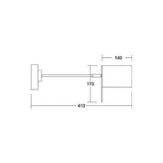 Brumberg Leuchten - Decken-/Wandleuchte Wandleuchte 58153080 1x G9 max. 48W