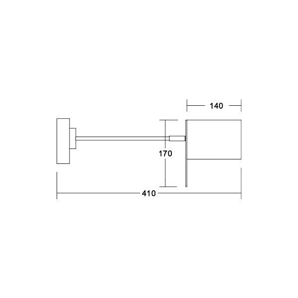 Brumberg Leuchten - Decken-/Wandleuchte Wandleuchte 58153080 1x G9 max. 48W