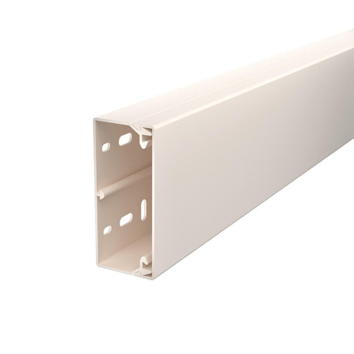 OBO Bettermann - Leitungsführungskanal Wand+Deckenkanal m.Obert. WDK40090CW 40x90mm,PVC − 2 Meter