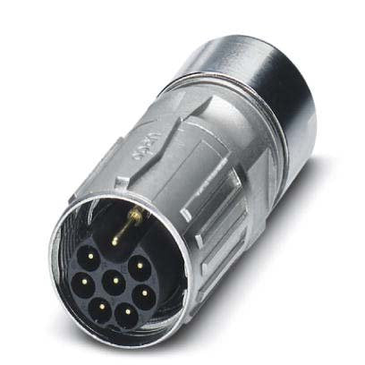 Phoenix Contact - Rundsteckverbinder, feldkonfektionierbar (Industriesteckverbinder) Kabelsteckverbinder ST-8EP1N8A8K02S