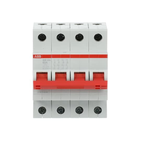 ABB Stotz S&J - Schalter für Reiheneinbau Lasttrennschalter SHD204/63 4-polig, 63A