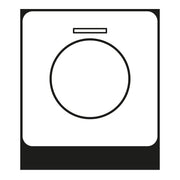 Jung - Abdeckung/Bedienelement für Installationsschalterprogramme Abdeckung Drehsensor CD 1540 KO5 GR grau − 1 Stück