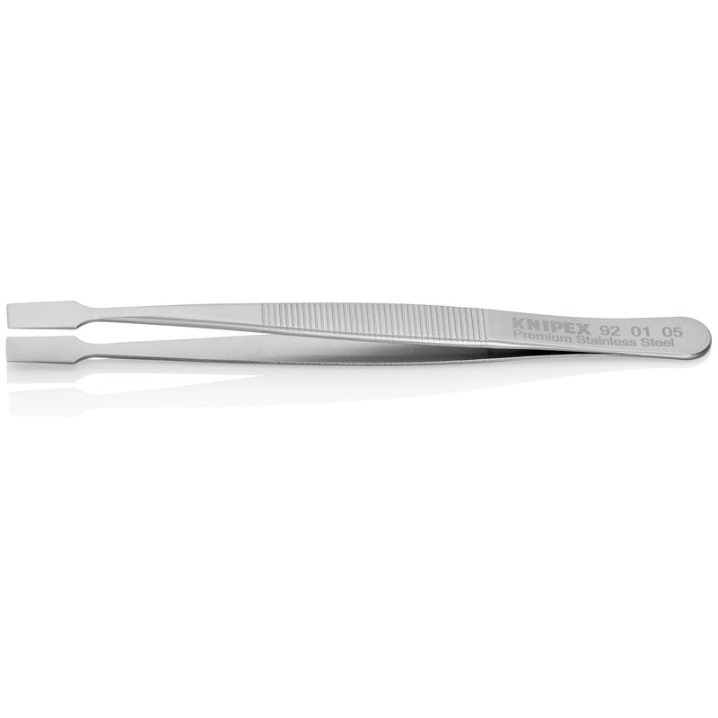Knipex - Pinzette Universalpinzette 92 01 05 geriffelt 120 mm − 1 Stück