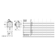 Bals Elektrotech - CEE-Anbausteckdose (IEC 60309) Anbausteckdose 130157