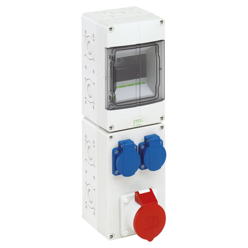 Spelsberg - CEE-Steckdosen-Kombination (IEC 60309) CEE-Steckdosen-Kombination STV 512-S