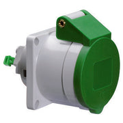Bals Elektrotech - CEE-Anbausteckdose (IEC 60309) Anbausteckdose gerade 16A 13677 4p >50V 10h IP44