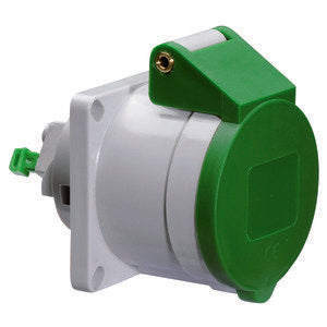 Bals Elektrotech - CEE-Anbausteckdose (IEC 60309) Anbausteckdose gerade 16A 13677 4p >50V 10h IP44