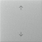 Gira - Zubehör/Ersatzteile für Installationsschalterprogramme Wippe Pfeile 361626 Alu