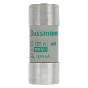 Eaton - Zylindrische Sicherung Sicherungseinsatz Nieders. CYL AM 22,#C22M125S 125A AC 400V 120kA − 10 Stück