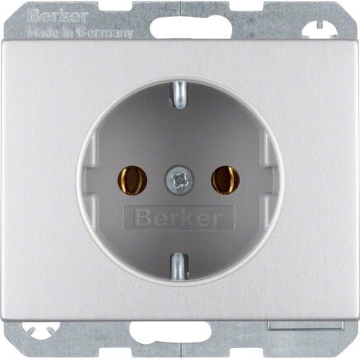 Berker - Steckdose SCHUKO-Steckdose Alu 47157003