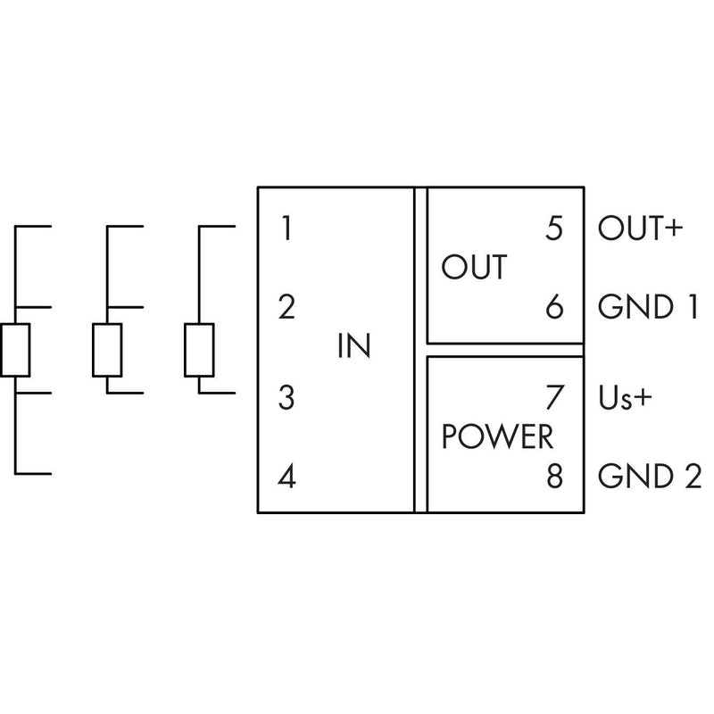 WAGO - Temperaturmessumformer Ni-Messumformer 857-818