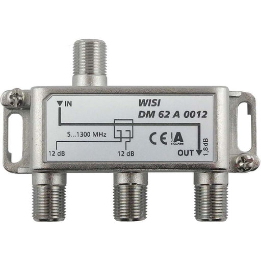 Wisi - Abzweiger und Verteiler Abzweiger 2f. DM 62 A 0012 5-1300MHz,12dB Cl.A − 1 Stück by Wisi
