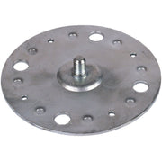 DEHN - Zubehör/Ersatzteile für Erdung und Blitzschutz Befestigungsplatte BPD100GBM84 #297015 D 100mm St/tZn