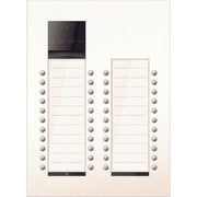 TCS Tür Control - Türstation für Türkommunikation PES PRO Audio Außenstat. ASU600444-0019 44T/2 UP R9010