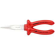 Knipex - Flachzange Flachrundzange 26 17 200 mit Schneide, 200mm