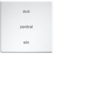 Eltako - Abdeckung/Bedienelement für Installationsschalterprogramme Wippe lasergraviert W-FT4F-at f.Funktaster 63x63mm