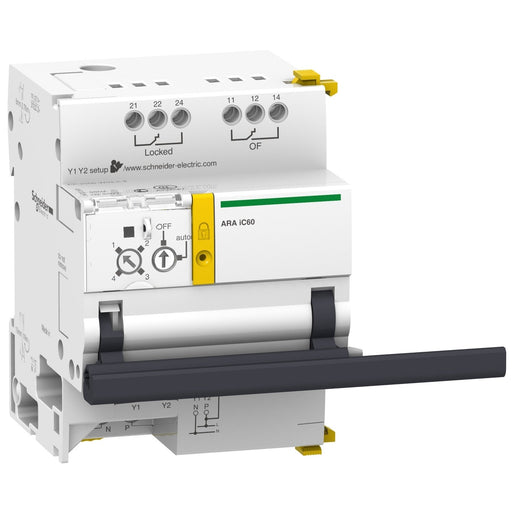 Schneider Electric - Zusatzeinrichtung für Reiheneinbaugeräte Wiedereinschaltgerät A9C70134 f.IC60 3P/4P ARA