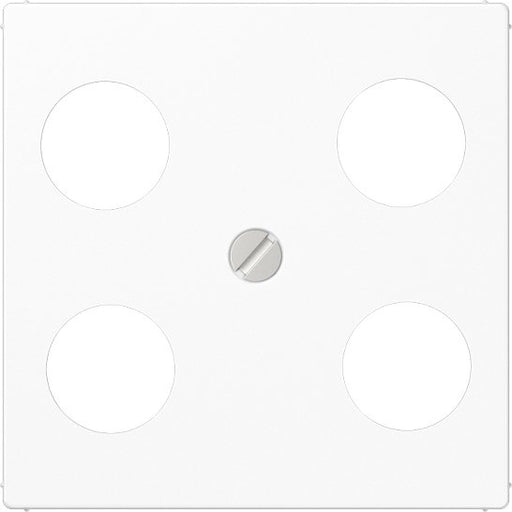 Jung - Einsatz/Abdeckung für Kommunikationstechnik Abdeckung aws A 561-4 SAT1 WW für 4L-SAT-TV-Dose
