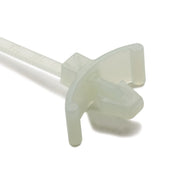 HellermannTyton - Kabelbinder Befestigungsbinder T18RSF-PA46-GY (500) grau 500 Stück − 500 Stück