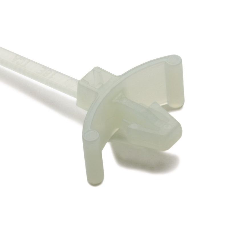 HellermannTyton - Kabelbinder Befestigungsbinder T18RSF-PA46-GY (500) grau 500 Stück − 500 Stück