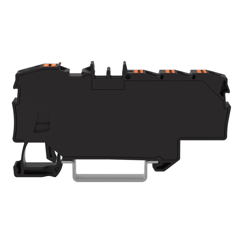 WAGO - Durchgangs-Reihenklemme Verteilerklemme 2206-8035 1x6qmm/6x1,5qmm, sw − 12 Stück