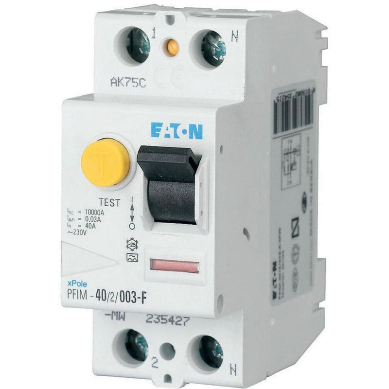 Eaton - Fehlerstrom-Schutzschalter FI-Schutzschalter PFIM-25/2/03-G/F Typ F