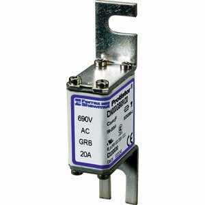 Mersen - HRC-Sicherung Sicherungseinsatz NH DN000UB50V350V Gr.000 aR 350A KM − 3 Stück