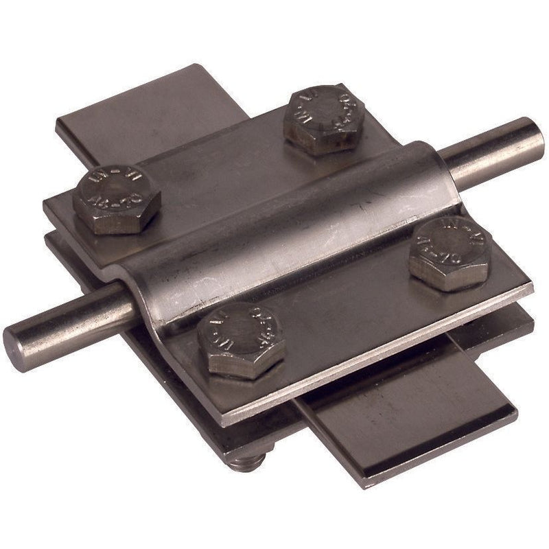 DEHN - Verbinder für Blitzschutz Kreuzstück NIRO KS 8.10 FL30 V4A f.Rd 8-10/Fl 30mm