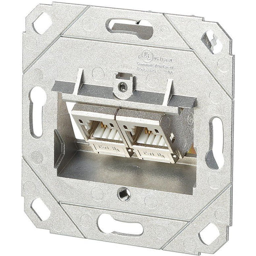 Metz Connect - Kommunikationsanschlussdose Kupfer Anschlussdose C6Amodul UP0 TN C6Amod-2UP0-270 2Port 270 UP0 − 1 Stück
