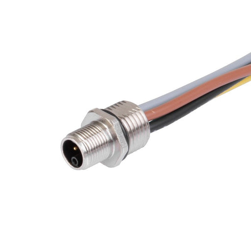 Weidmüller - Rundsteckverbinder, Einbau (mit Leitung) Rundsteckverbinder SAIE-M12S#2968010000 − 1 Stück by Weidmüller
