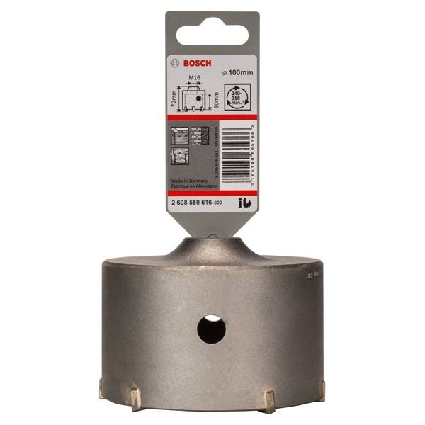 Bosch - Bohrkrone PRO SDS plus-5 Bohrkrone, 2608550616 100 x 50 x 72 mm