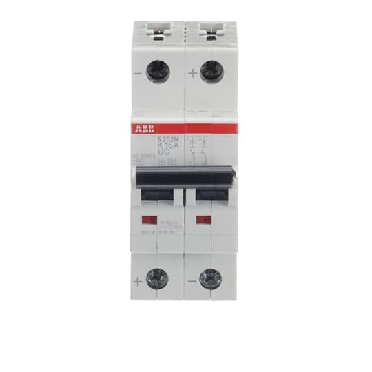 ABB Stotz S&J - Leitungsschutzschalter Sicherungsautomat S202M-K16UC 10kA 16A K 2p