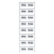 Weidmüller - Kennzeichnungsmaterial Gerätemarkierung CC 15/27 MC SDR 27mm − 16 Stück