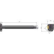 Somfy - Rohrmotor LT 50 Mariner 1242773 40/17 NHK SW70ESM,1m