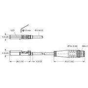 Turck - Magnetischer Näherungsschalter Magnetfeldsensor BIMUNTAN6X0.3PSG3M f. Pneumatikzylinder