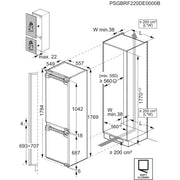 Electrolux AEG MDA - Kühl-/Gefrierkombination EB-Kühl/Gefrierkombi OSC7C181DC Ecoline,Festtür