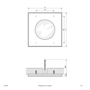 EVN Lichttechnik - Decken-/Wandleuchte LED-Ein-/Anbauleuchte L124251302 3000K IP20-12V/DC