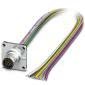 Phoenix Contact - Rundsteckverbinder, feldkonfektionierbar (Industriesteckverbinder) Einbausteckverbinder SACC-SQ-M12M#1441723