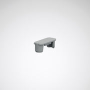 Trilux - Mechanisches Zubehör/Ersatzteile für Leuchten Verschlusskappe Rail Versch #8881500 silber