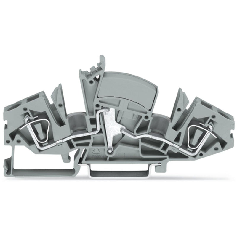 WAGO - Durchgangs-Reihenklemme 2-Leiter-Durchgangsklemme 282-841/049-000 6mm² − 20 Stück