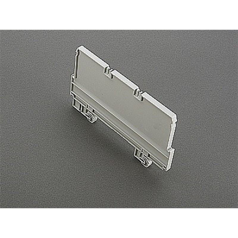 Wöhner - Zubehör/Ersatzteile für Sammelschienen Halter 01320 für Abdeckprofile − 8 Stück