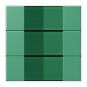 Jung - Abdeckung/Bedienelement für Installationsschalterprogramme Tastensatz 3fach LC 503 TSA 250 vert 59