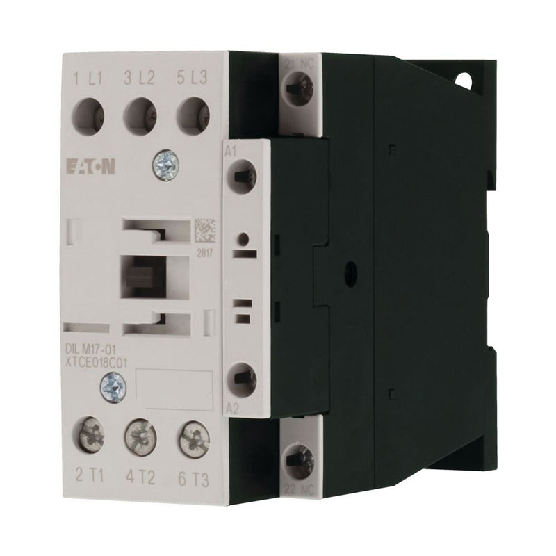 Eaton - Leistungsschütz zum Schalten von Wechselstrom Leistungsschütz DILM17-01(220V50/60H 1Ö 7,5kW/400V,AC