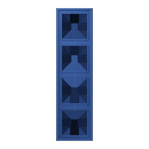 Jung - Abdeckrahmen Rahmen 4-fach LC 984 253 bleu outremer 59