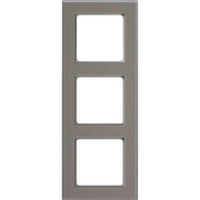 Peha - Abdeckrahmen Rahmen 3-fach D 20.673.242.702 Glaseffekt stein-alu