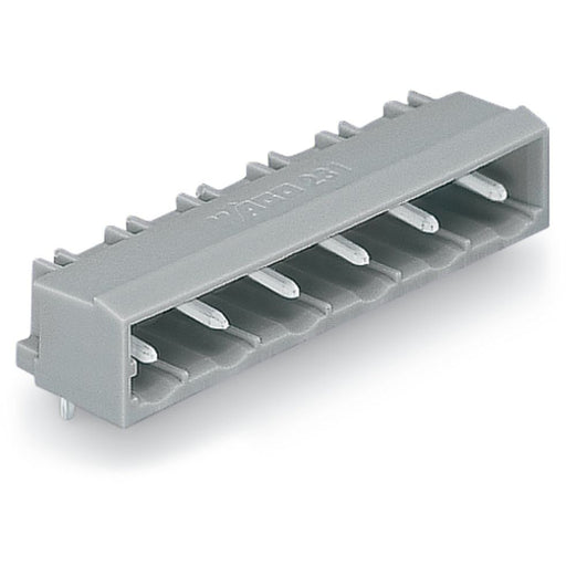 WAGO - Leiterplattensteckverbinder THT-Stiftleiste Lötstift 231-835/001-000 1,0x1,0,abgew.,gr − 100 Stück