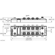 Turck - Netzwerk Switch Managed Ethernet Switch TBEN-LL-SE-M2 8x100Mbit,2x1Gbit
