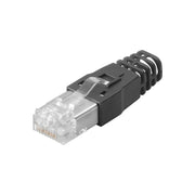 Weidmüller - Modularer Steckverbinder IE-PS-RJ45-TH-BK-P IP20,Anschluss1:RJ45 − 10 Stück