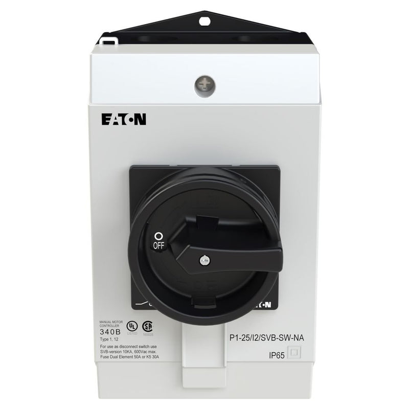 Eaton - Lasttrennschalter Hauptschalter 3polig 25A P1-25/I2/SVB-SW-NA Halt-F./CSA