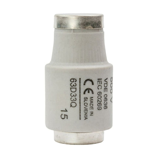 Eaton - D-Sicherungseinsatz Sicherungseinsatz Nieders. FUSE 63A D#63D33Q 63A AC 500V 50kA − 25 Stück